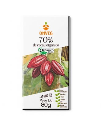 Chocolate 70% de Cacau
