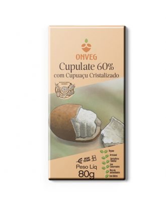 Cupulate 60% com Cupuaçu Cristalizado