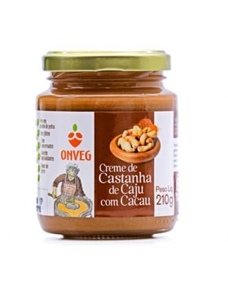 Creme de Castanha de Caju com Cacau
