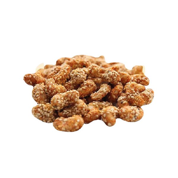 Castanha de Caju Caramelizada c/ Gergelim