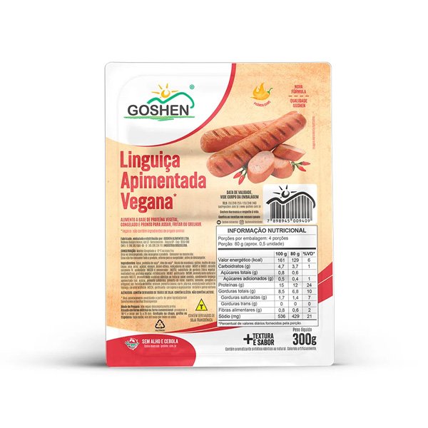 Linguiça Apimentada Goshen