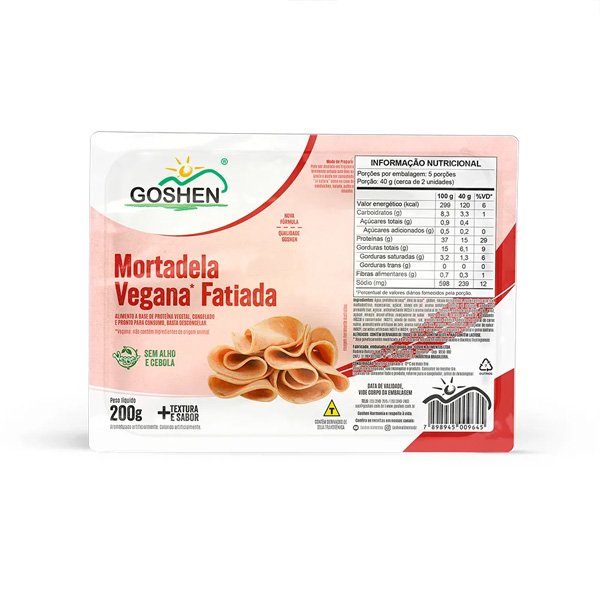 Mortadela Fatiada Goshen