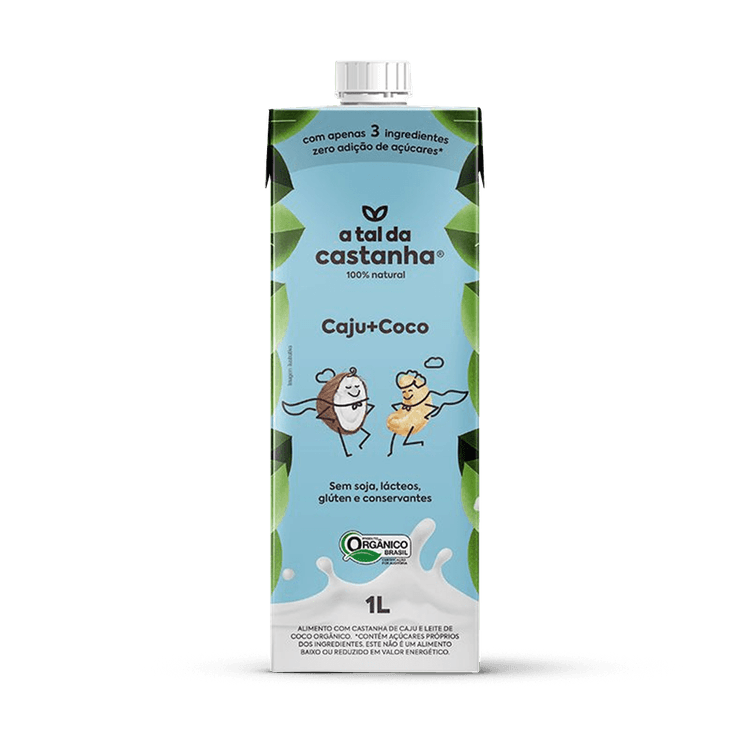 Leite Castanha de Caju + Coco A Tal da Castanha