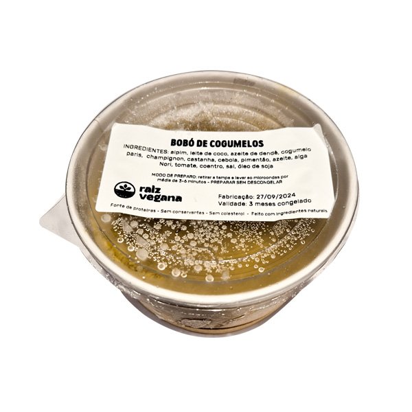 Bobó de Cogumelos G Raiz Vegana