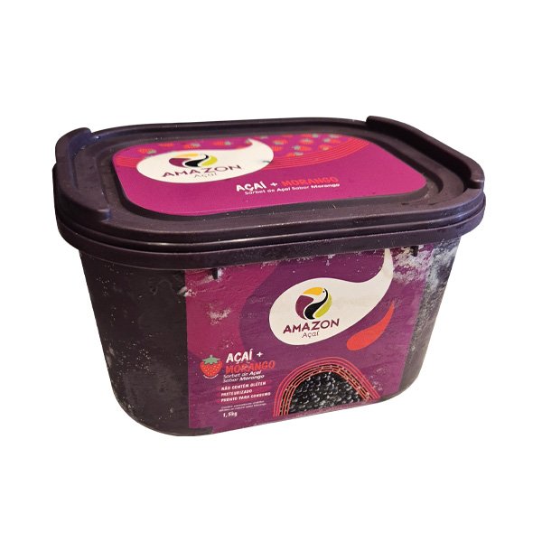 Açai Sorbet Pote Morango