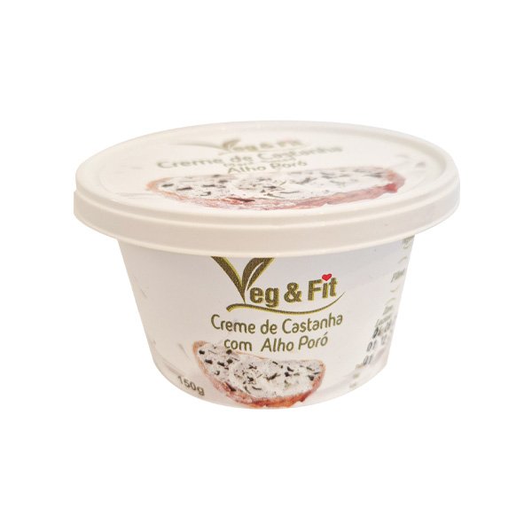 Creme de Castanha Alho Poró Veg e Fit