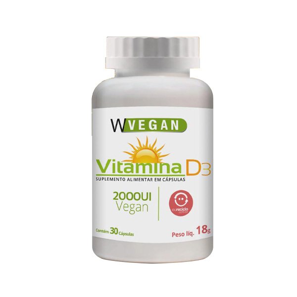 Vitamina D3 2000UI WVegan
