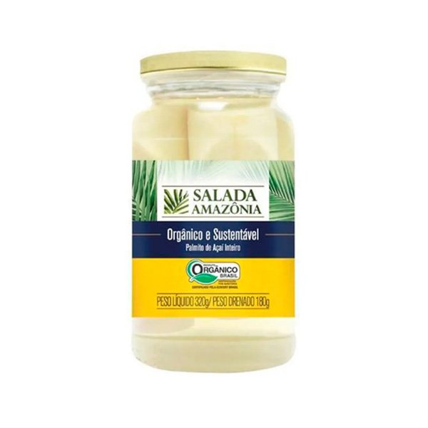 Palmito Inteiro em Conserva M Salada Amazônia