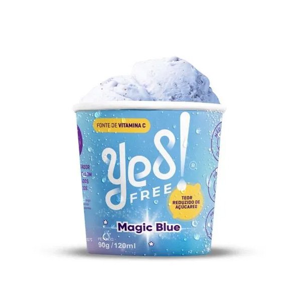Sorvete Magic Blue P Yes Free