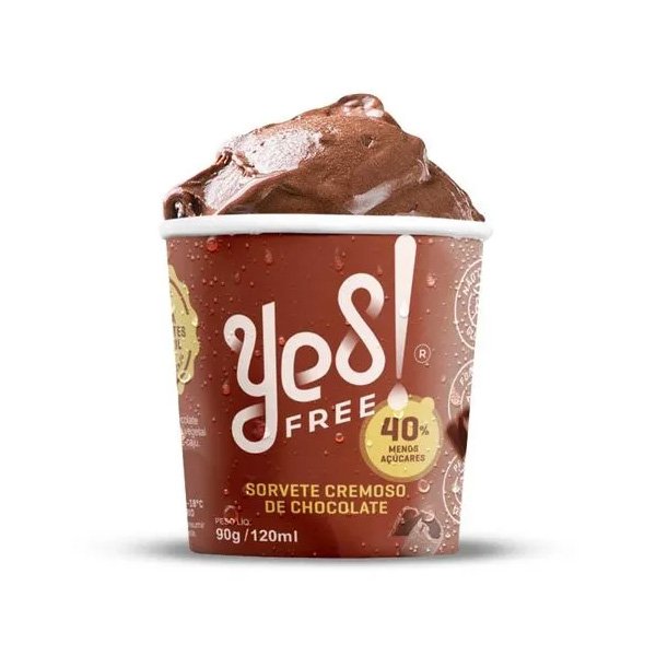 Sorvete de Chocolate P Yes Free
