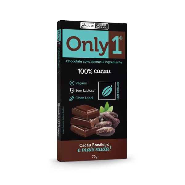 Chocolate 100% Cacau Only 1