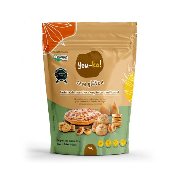 Farinha Panificável de Mandioca You-ka!