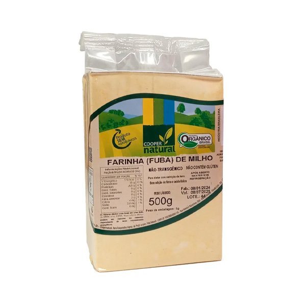Farinha (Fubá) de Milho Coopernatural